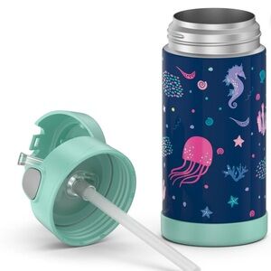 Thermos Stainless Steel BPA free 12fl oz bottle with handle